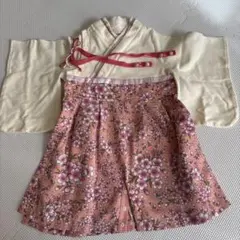 ベビー　節句　袴　ロンパース