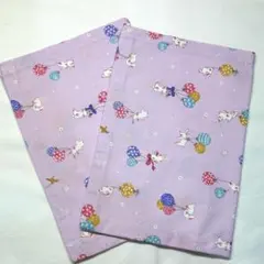 うさぎとバルーン柄 ランチョンマット 2枚セット