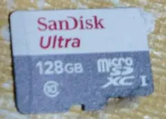 SanDisk Ultra 128GB microSDXCカード