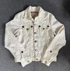 true religion super t デニムジャケット ホワイトswag