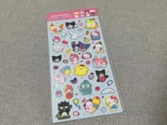 【正規品】ラメ入り樹脂もりシール サンリオ