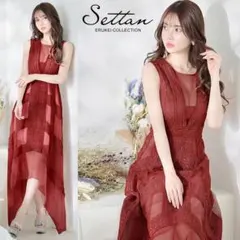 ERUKEI SETTAN エルケイセッタン アシンメトリー ロングドレス
