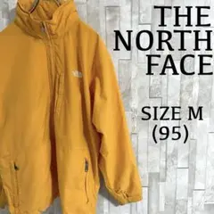 古着 THE NORTH FACE ナイロンジャケット Mサイズ オレンジ