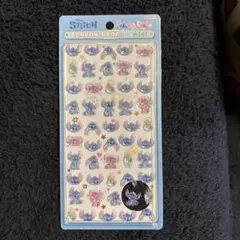 ボンボンドロップシール　スティッチ　ディズニー