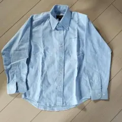 KANSAI KIDS 長袖シャツ 130 ライトブルー