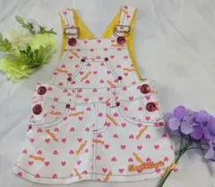 earthmagic　アースマジック　ハート柄　ジャンスカ☆100㎝