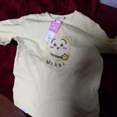 【新品・未使用】GU ちいかわ_うさぎTシャツ