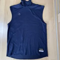 DESCENTE 防寒ベスト　タートルネック　Mサイズ　野球　ノースリーブ