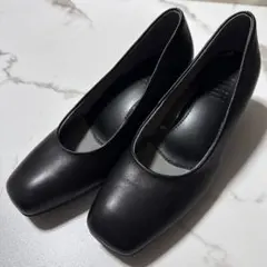fitfit ブラックパンプス 23.5cm 美品 歩きやすい 通勤