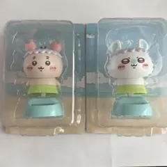 ちいかわゆらゆらソーラー うさぎ モモンガ 古本屋カニちゃん 人魚の島