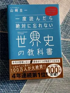 美品‼️一度読んだら絶対に忘れない世界史の教科書 山崎圭一 世界史 歴史 本