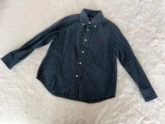 Ralph Lauren チェック柄長袖シャツ　110