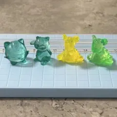 【当時物 希少】ポケモン クリアフィギュア まとめ売り 平成レトロ