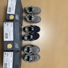 New Balance 313 キッズスニーカー 3足セット