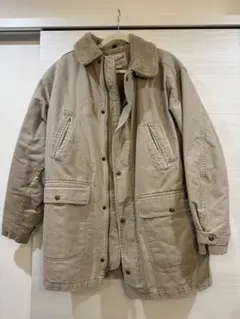 Woolrich フリース襟付きモッズコート M ベージュ