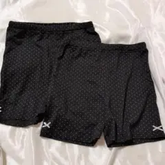 くろぱん 140サイズ ブラック ２枚セット