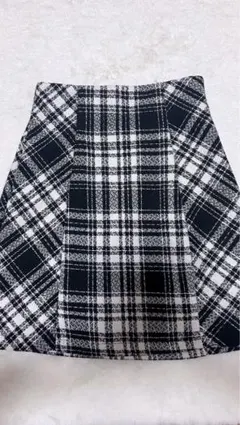 チェック柄タイトスカート XSサイズ