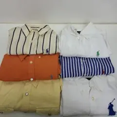 フ*ズ様 ラルフローレン シャツ 5点セットまとめ売り サイズ7 ポロ 長袖 ボ