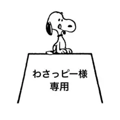 わさっピー様専用