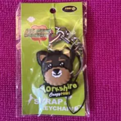 Crazy Paws ヨークシャーテリア ストラップ キーホルダー