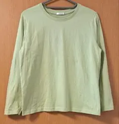 ハニーズ　刺繍　ライトグリーン　長袖　Tシャツ