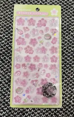 【正規品】ボンボンドロップシール 和柄 シール　桜　さくら
