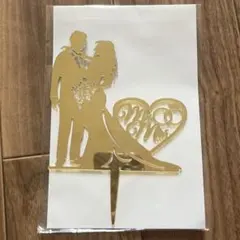 【値下げ】【美品】【ウェディングケーキ】ケーキトッパー