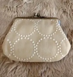 ミナペルホネン　ハンドメイド がま口財布