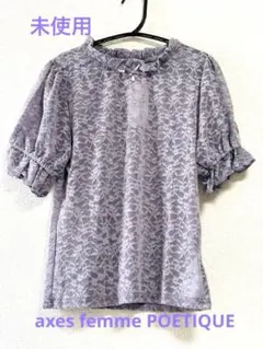 axes femme POETIQUE アクシーズレース 半袖 トップス Mのサムネイル