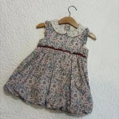 SENSE OF WONDER ワンピース レース　80cm バルーン　リバティのサムネイル