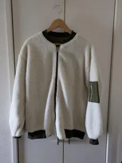 新品 ボアフリースジャケット リバーシブル