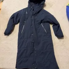 svolme ネイビー ベンチコート フード付き