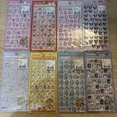 ボンボンドロップシール　サンリオミニ　8種　コンプリートセット