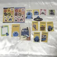 パペットスンスン ステッカーセット スシローコラボ ガチャガチャ フレークシール