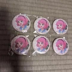 アイカツスターズ！ 缶バッジ 6個セット 桜庭ローラ