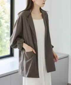 Kastane シアーボイルシャツジャケット