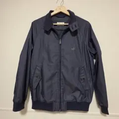 CROCODILE ネイビー ブルゾン　ジャケット L