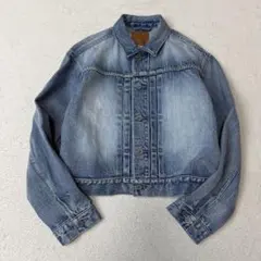 現行 Spick & Span 5 1/2 NEW-LINE DENIM JK