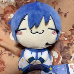 初音ミクシリーズ もちぴこぬいぐるみ kaito 目閉じ