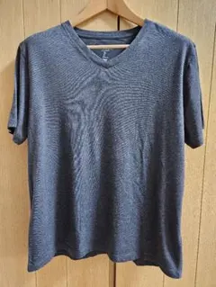 【SALE 10/14まで】GAP Vネック Tシャツ チャコールグレー L