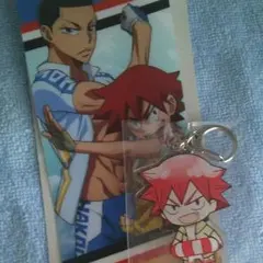 弱ペダアニカフェ 鳴子章吉 アクキー クリアしおり