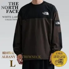 韓国限定✨ L ノースフェイス ALBANY EX CREWNECK ロンT