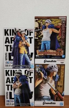 【ワンピース】トラファルガー・ロー フィギュア４点セット
