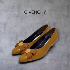 【超美品】GIVENCHY ジバンシー リボン パンプス ローヒール 約23cmのサムネイル