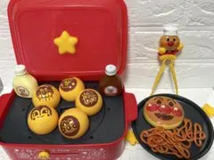 アンパンマン くるくるたこ焼き ホットプレート おもちゃ 動作OK
