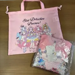 110 新品 名探偵プリキュア　パジャマ　ピンク　キッズ　女の子　可愛い