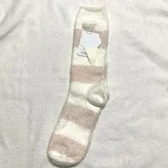 ジェラートピケ ルームソックス スムーズィーlite2 ボーダーソックス