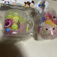 ディズニーツムツム　コップ&巾着袋　2個