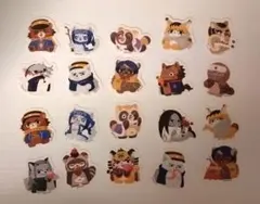 当時物☆アーミーこはむ☆フレークシール 平成レトロ ハムスター