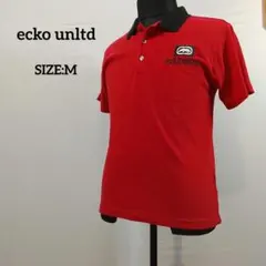ecko unltd ポロシャツ レッド Mサイズ M7126のサムネイル